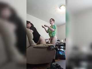 Heather Kane takes Noob for Creampie Ride!