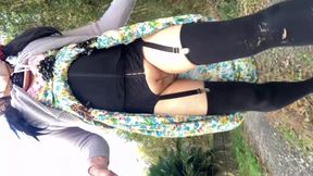 Independent training No26 Peeing exposure walk