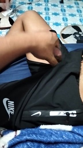 He Allows Me To Touch His Dick While Busy On His Phone.   Clip 1