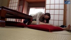 Lonely Widow Next Door - Years of Restraint Finally Breaking in a Dangerous Moment - Part 1