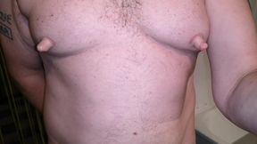 Big nipples pumping up my nipples