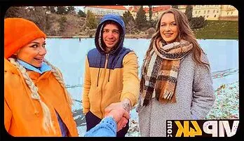 Sultry Threesome: A Sunday Stroll Turns into a Steamy Encounter Fan favorite