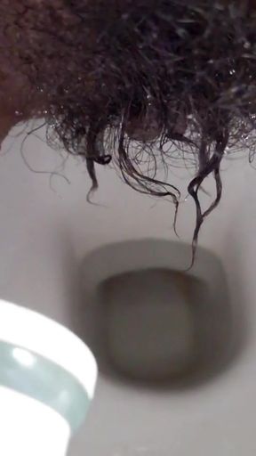 Spectacular moment from &quot;Pissing in bathroom and hardly Squirting Orgasm then moaning&quot;