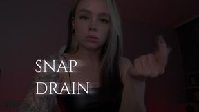 Snap, drain, snap