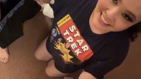 Cuckie had to wear my bulls magnum condom and watch me get fucked