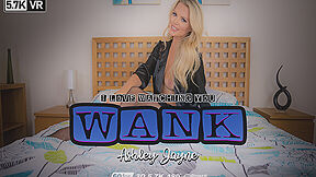 I Love Watching You Wank - Blonde In Lingerie Joi - Ashley Jayne