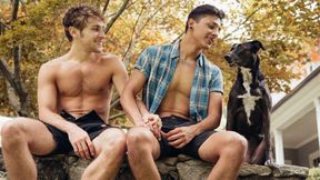 Thirsty Calvin & Mateo Swap Holes - Cocky Boys
