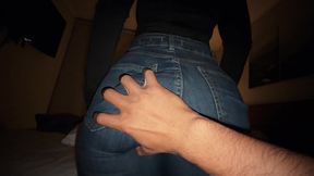 Tight Jeans - Dry Humping My Roommate’s Big Ass