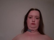 Lotioning boobs