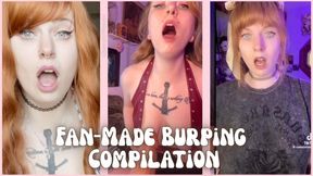 Fan Made Burping Compilation - Dessa Cado - Burps - Belching