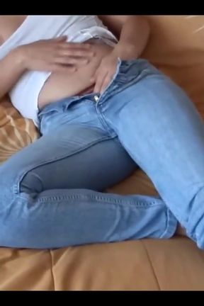 I Convinced My Step Sister-in-law to Masturbate in Front of Me While I Jerk off
