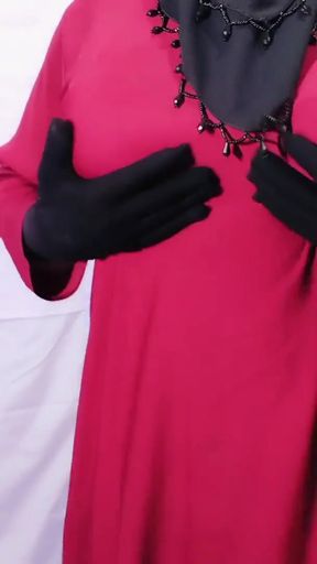 Jaw-dropping moment from "Indian beautiful hijabi muslim couple thirsty for fuck"