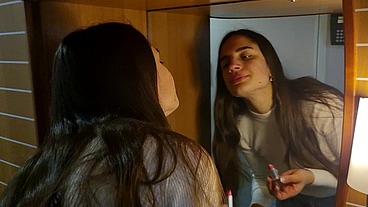 Corsica anal trip for Candie Luciani