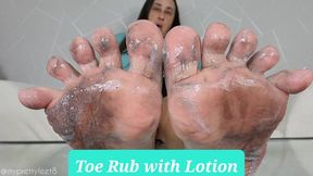 Cum Countdown for Dirty Toe Spreads