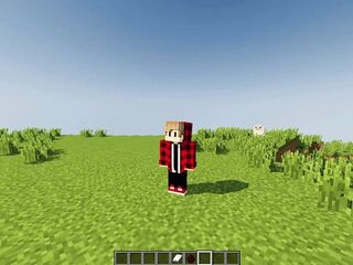 Charming cutie clothed as a cow desires me to milk her and give her my milk