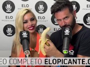 CHICHA LOCA PRUEBA LA BANANA CON ELO PODCAST