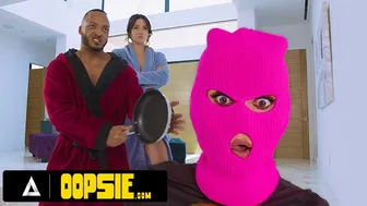 Sneaky Trans Babe Korra Del Rio Caught in Rough Threesome Facial