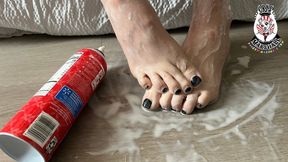 Whip Cream Toe Dream