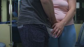 Almost Seen by Bus Driver When Stranger Girl Give Me a Handjob