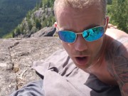 Outdoor trip high in the mountain