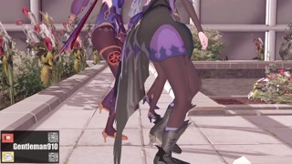 【KKS／MMD】"爆乳音頭" フィッシュル モナ 刻晴【原神】