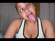 Ahegao Face and Long Tongue (Short version)