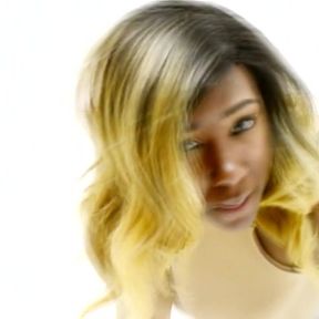 Dick swallowing booty