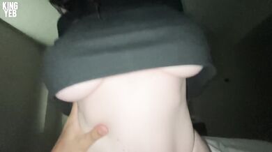 Big Tit Tinder Teen Gushes from KingYeb Creampie Quickie