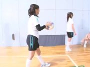 Subtitled Japanese ENF CFNF volleyball hazing in HD