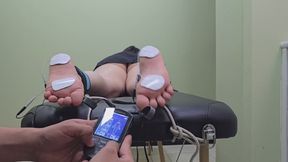 Nova's tickling & electro punishment (feet camera)