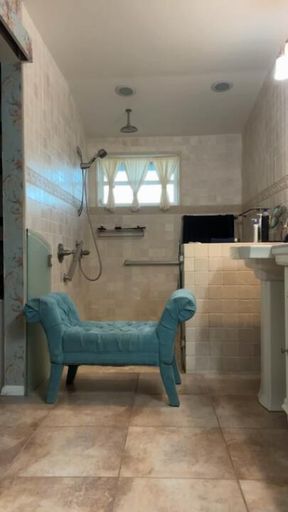 Pretty Sundress with Blue Flowers 😜