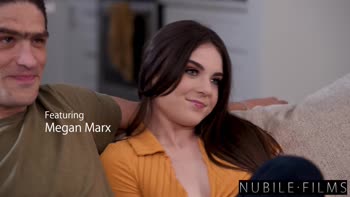 Megan Marx Satisfies Bruce Venture's Big Cock with Passionate Blowjob & More