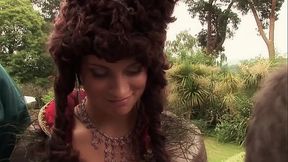 Jodi James and Stacey Saran Cosplay Cunts Getting Fucked Two At A Time By Strangers