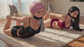 Bondage Stories #142B: Bound and Sock-Gagged for the Master (Animated)