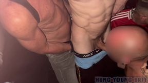 Distorted 19yr old Twink Risky Rip Up barebacked by random strangers