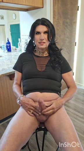 Must-see moment from "T Girl slut Jenni plays with herself"