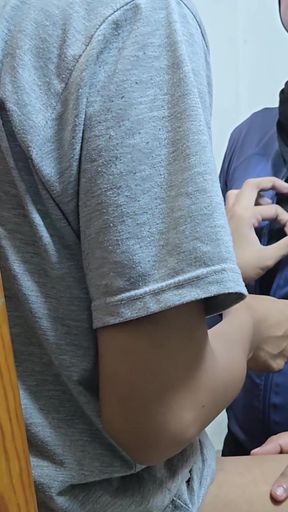 Memorable moment from &quot;Hijab College Girl Give Tits Fuck to Unknown Guy Who Peek Her Training&quot;