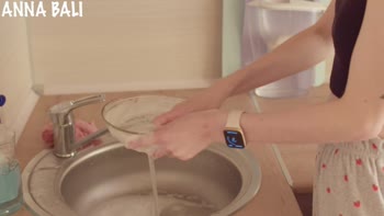 Anna Sibster's Kitchen Roleplay: A Horny Postman's Accidental Delivery