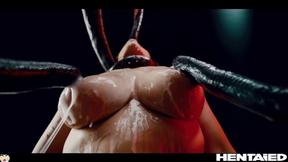 Real Life Hentai - Rae Lil Black screwed by Jia Lissa & Aliens