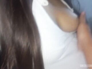 Skinny 18 year old gal wants ass slam and lets me fondle her consummate titties