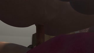 POV sex with thick milf on the floor | 3D Porn