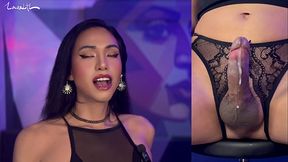 Double the cum drip, all while seated