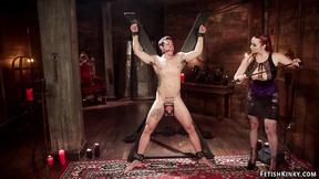 ”Titty MILF redhead pegging man”