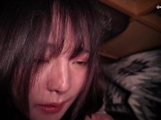 スマホいじりの好きな彼女は、やらしい事が大好きなドスケベっ娘。おじさんちんこをコタツで足コキ、フェラ、寝バック。(素人、日本人、個人撮影)