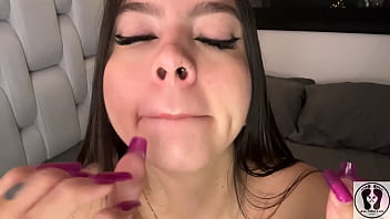 NOSE FETISH NOSTRILS FUCK NOSE FAKE CUMSHOT