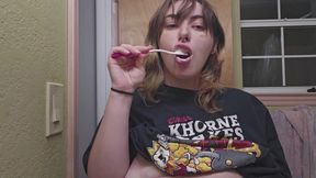 Brushin and Flashin Messy!