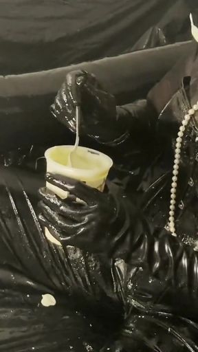 Must-share moment from &quot;Messy Food Fetish Masturbation Session - Full Version&quot;