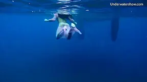 Hot Girls On Tenerife In The Sea