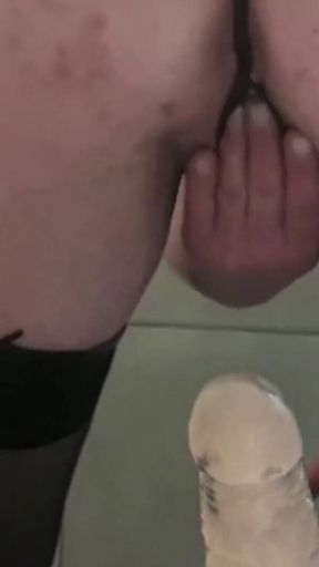 Ride and Pee on Dildo