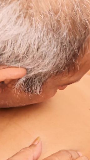 Desi Old Step Father Watches Step Daughter Bathing and Has Hardcore Sex and Pussy Sucking Indian Hindi Video